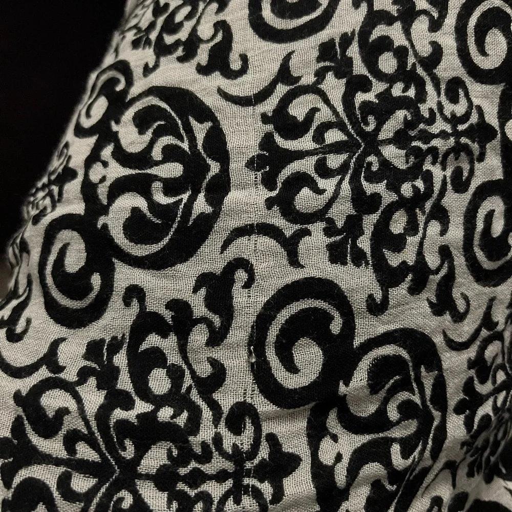 Disney Parks Hidden Mickey Icons Filigree Sheer Scarf - Picture 3 of 5
